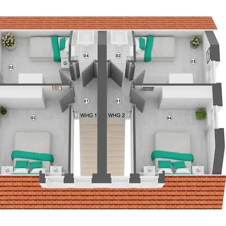 Appartement Felix' Und Claudias Haus - Erholen Direkt An Der Thuelsfelder Talsperre *